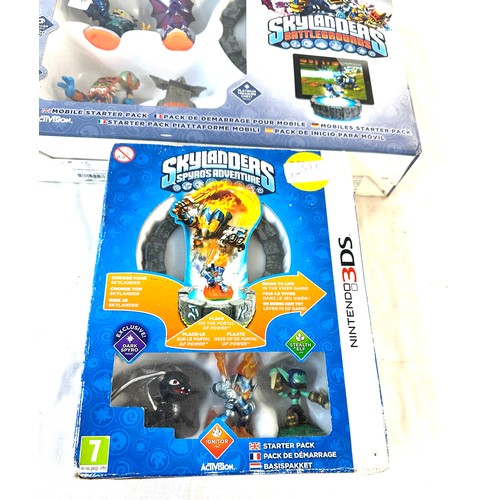 2 - Boxed skylanders battle grounds and boxed skylanders Spyros