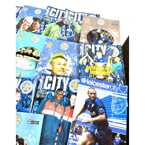 16 - Selection of Leicester City Football match programmes ranging from 2000 onwards