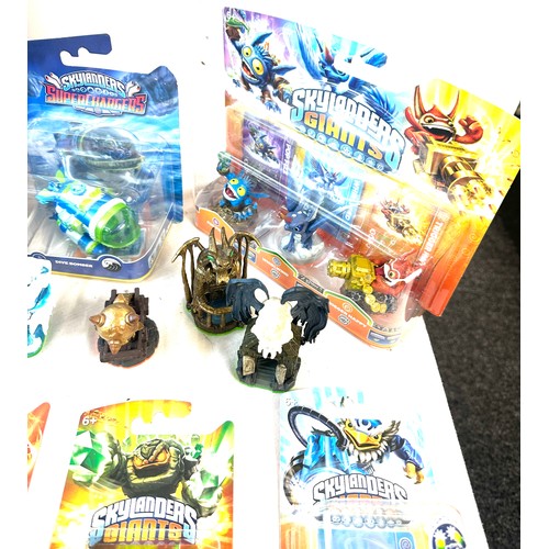 52 - Selection of new and sealed Skylanders giants to include trio set Pop Fizz, Whirlwind, Trigger happy... 