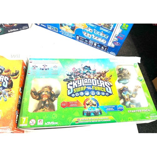 97 - Brand new and sealed Skylanders start pack Wii Spyros adventure, Skylander dark edition Wii Supercha... 