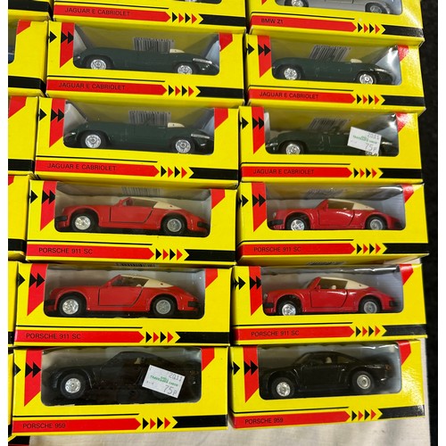 74 - Selection vintage classic sports car collection cars, approximately 45 in total etc