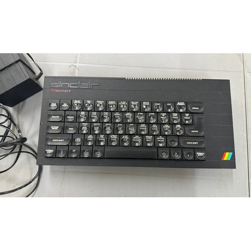 67 - ZX Spectrum plus Sinclair computer, with leads untested