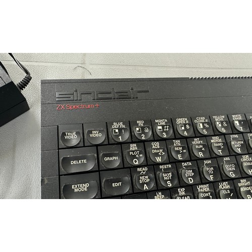 67 - ZX Spectrum plus Sinclair computer, with leads untested