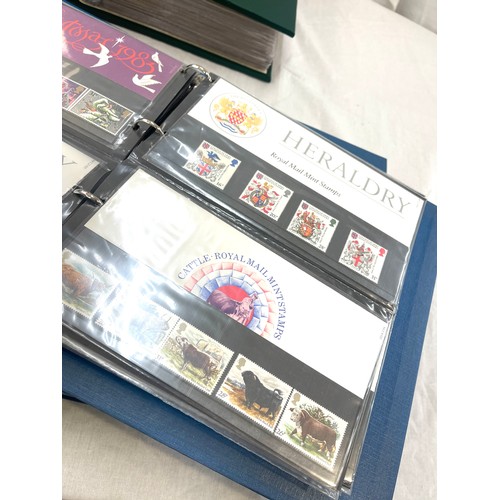 76 - Selection of 3 albums of first day covers includes the official collection of world's first wildlife... 