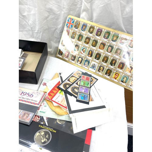 43 - Large selection of assorted Loose stamps includes christmas, Sports, animals etc