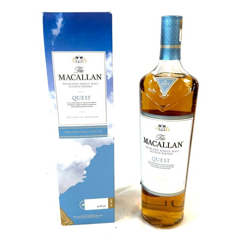 545 - Brand new in box Macallan Quest single malt Scotch Whisky citrus fruits 1L