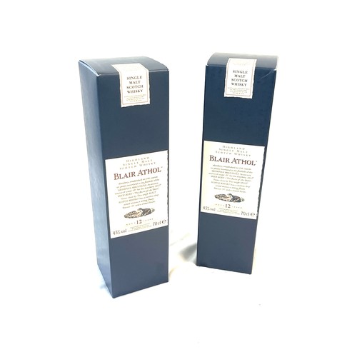 532 - 2 bottles of brand new in box Blair Athol 12 Year Old single malt scotch whisky 70cl