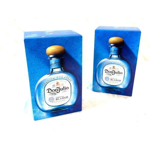 562 - 2 bottles of new and sealed Don Julio Blanco Tequila, 38% Vol, 700ml