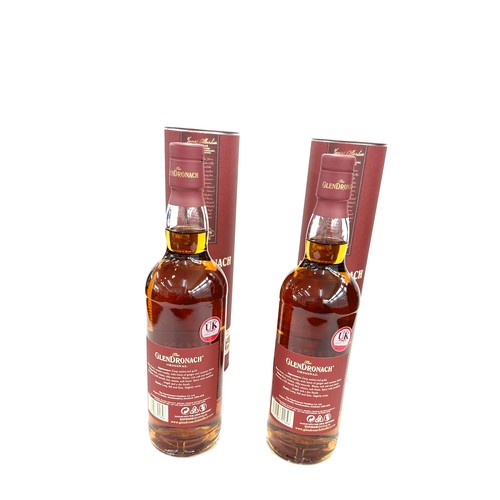 537 - 2 Brand new bottles of The GlenDronach Original Aged 12 Years Single Malt Scotch Whisky, 70cl bottle... 