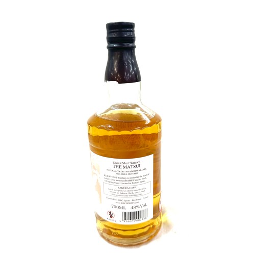 552 - Boxed the matsui single malt japanese whisky 2019 2nd place, 48% 700ml