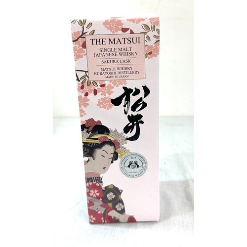 552 - Boxed the matsui single malt japanese whisky 2019 2nd place, 48% 700ml