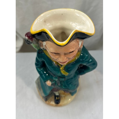 20A - Vintage musical toby jug height approximately 10 inches