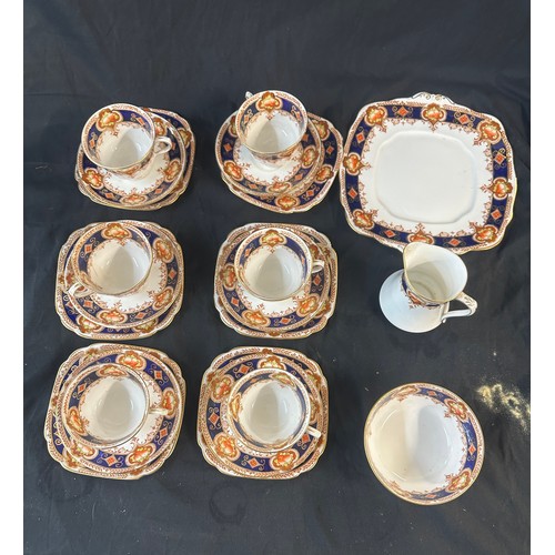 567 - Part Royal Albert tea service includes 6 cups, saucers, side plates etc