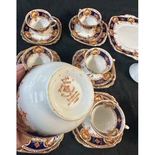 567 - Part Royal Albert tea service includes 6 cups, saucers, side plates etc