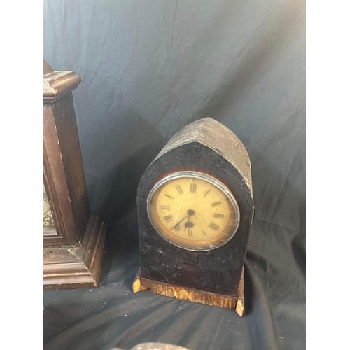 62 - Large selection of assorted clocks , spares or repairs