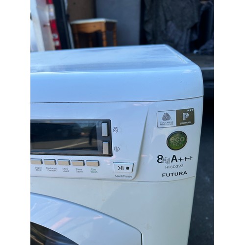 414 - Hotpoint 8kg working washing machine, model HF8D393