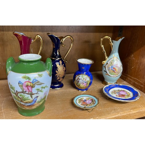 73 - Selection of assorted pottery includes Limoges etc