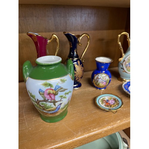 73 - Selection of assorted pottery includes Limoges etc