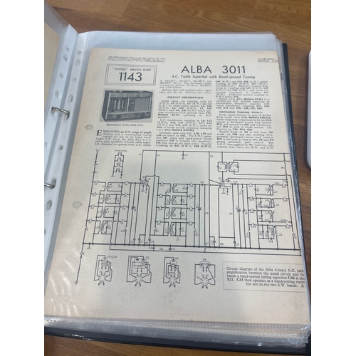 403A - Selection of vintage Radio user manuals