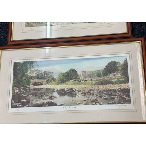 29 - 2 Framed limited edition prints by Alan ingham largest measures approximately 33 inches by  19 inche... 