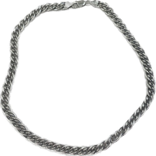 474 - Chunky vintage sterling silver chain, approximate weight 50g