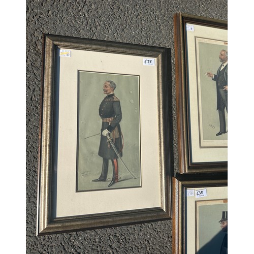 38 - Five vintage framed signed prints by Vincent Brooks Day & Son Ltd  largest measures approx 21 inches... 