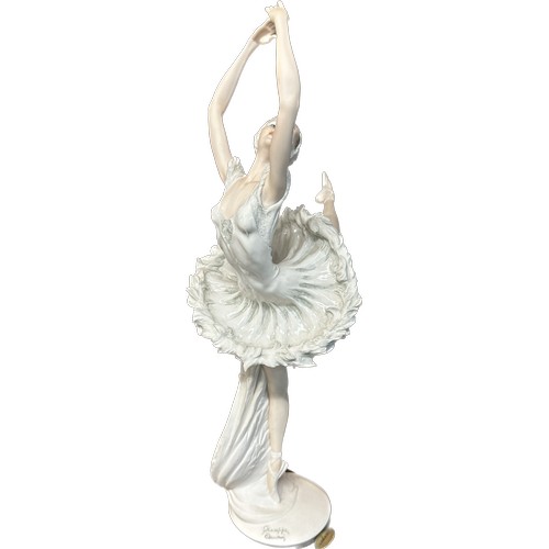 68 - Capodimonte Guiseppe Armani large ballerina figure measures approx 17 inches tall