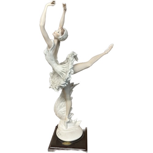 68 - Capodimonte Guiseppe Armani large ballerina figure measures approx 17 inches tall