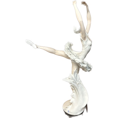 68 - Capodimonte Guiseppe Armani large ballerina figure measures approx 17 inches tall