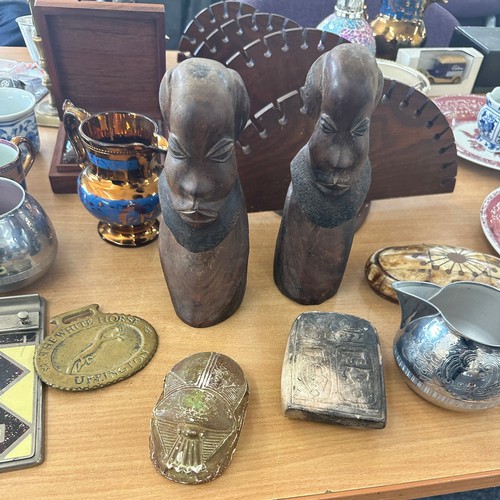 151 - Selection of miscellaneous to include pottery, wooden items, collectables etc