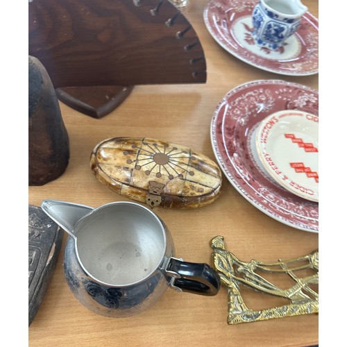 151 - Selection of miscellaneous to include pottery, wooden items, collectables etc