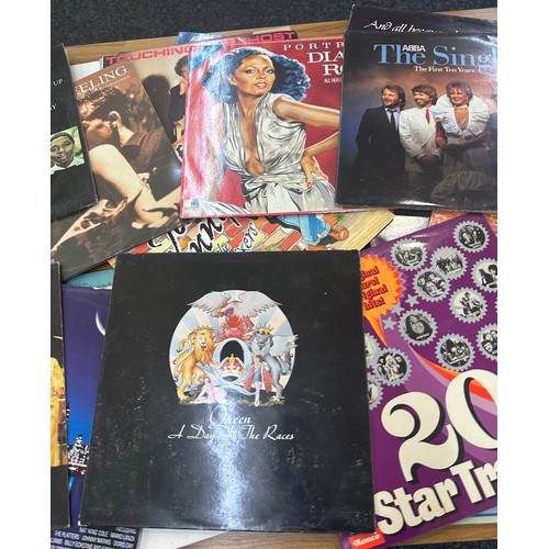 95 - Selection of vinyl LPS to include Queen, Abba, Diana Ross etc