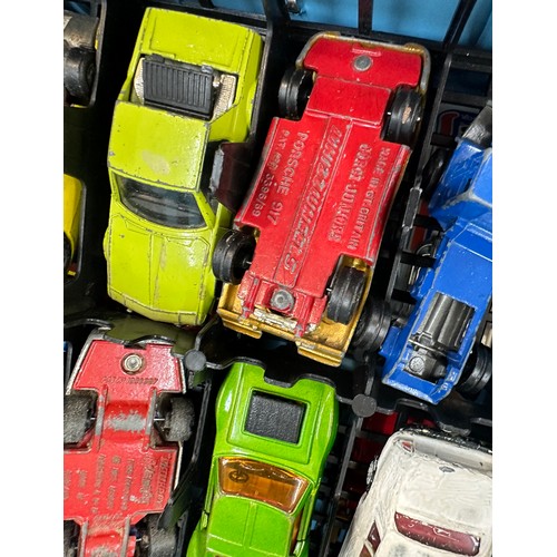 64 - Large selection of Matchbox cars within 2 matchbox carry cases