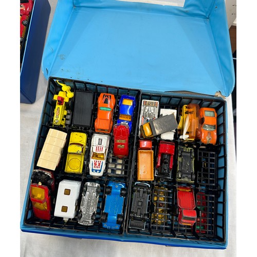 64 - Large selection of Matchbox cars within 2 matchbox carry cases