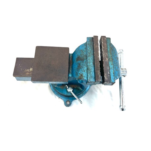 235 - Vintage table top revolving vice