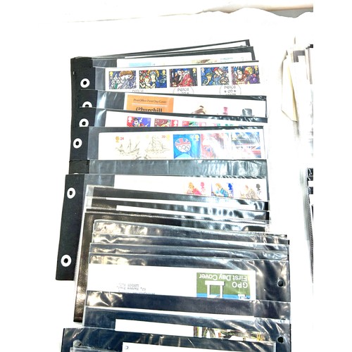 258 - Large quantity of vintage first day covers to include Police, Dinosaurs, Communications etc