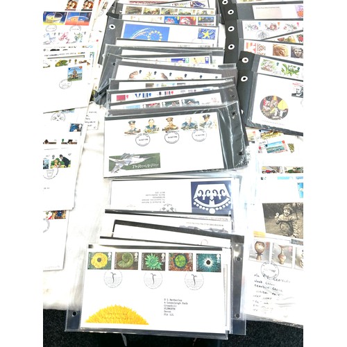 258 - Large quantity of vintage first day covers to include Police, Dinosaurs, Communications etc