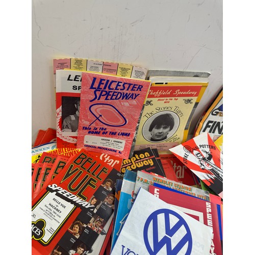 178 - Large selection of Speedway Star and News programmes and others all dated from the 1970's