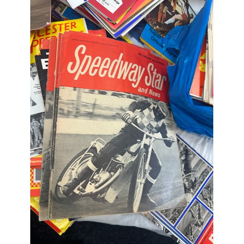 178 - Large selection of Speedway Star and News programmes and others all dated from the 1970's