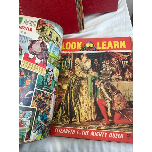 98 - Five vintage Look and Learn book/albums dated 1962, 1963, 64