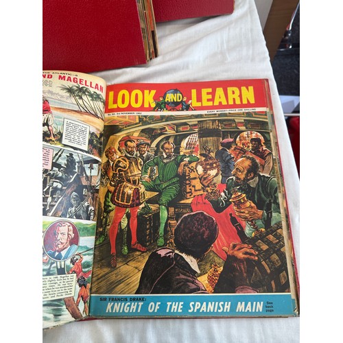 98 - Five vintage Look and Learn book/albums dated 1962, 1963, 64