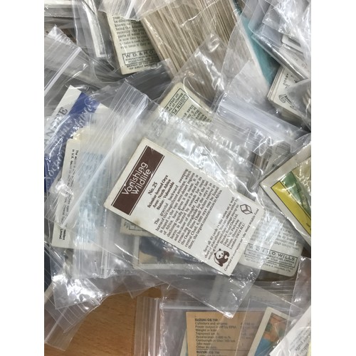 231 - Large selection of cigarette cards to include Kings and Queens of England, British birds etc