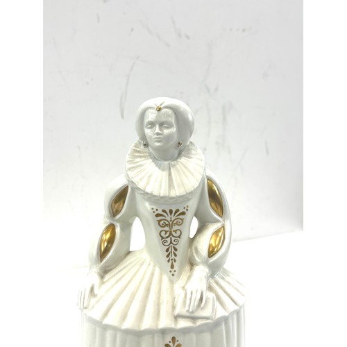 18 - Poole pottery elizabeth I figure height approximately 10 inches tall