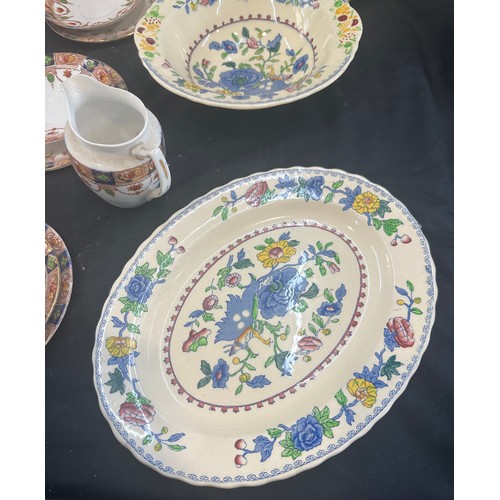 149 - Selection of vintage pottery to include Masons part dinner service and Royal Albion part tea service... 