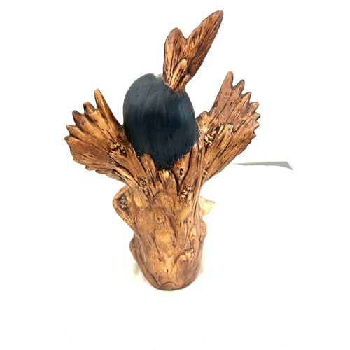 283 - Selection of vintage native American/viking items to include two figures, viking wig, wall horn hang... 