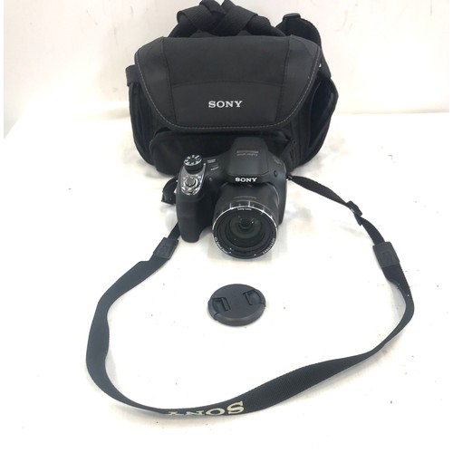 105 - Sony DSC-H400 Digital Camera with Sony case and charger, untested