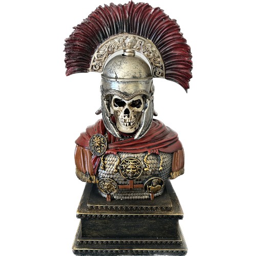 96 - Iron maiden the book of souls ornament, skelton knight ornament, height of tallest 15 inches