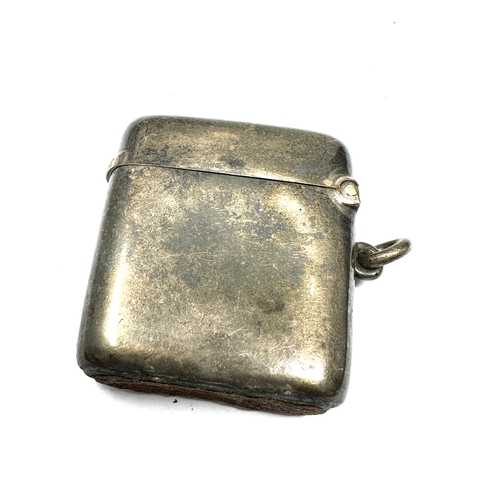 9 - Antique silver vesta case