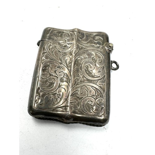 10 - Antique silver vesta case