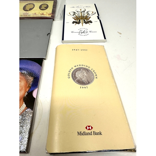 468 - Collection of  coins original packaging inc £5 coins